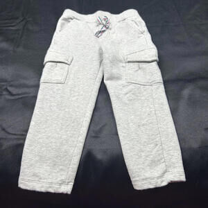 Carters girls light grey cargo style sweat pants